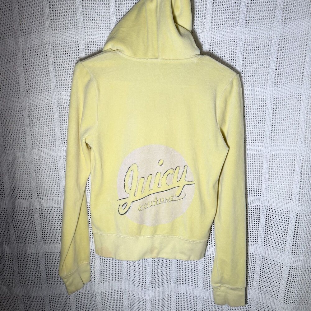 Y2k Juicy Couture Butter Yellow Jacket